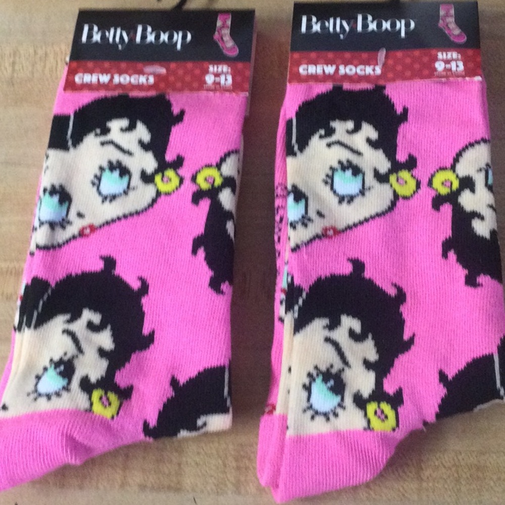 New 2 Betty Boop Socks